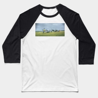 Mustang Scramble Baseball T-Shirt